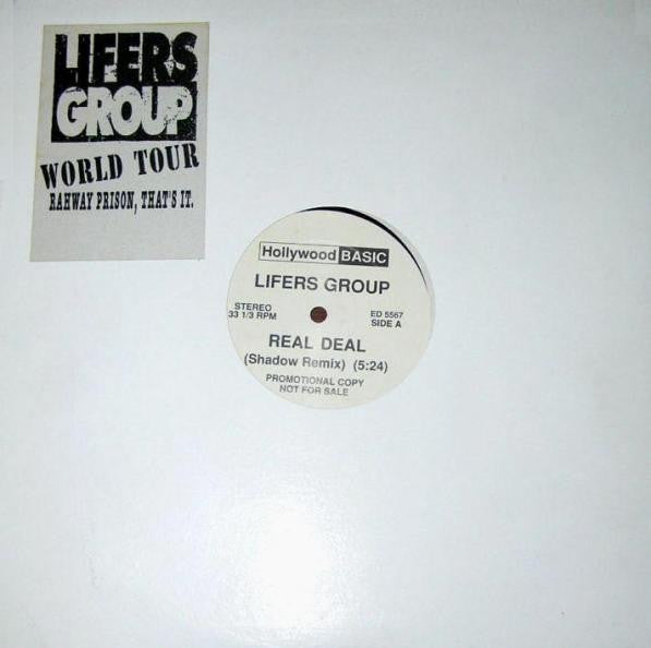 Lifers Group / DJ Shadow : Real Deal (Shadow Remix) / Lesson 4 (12", Promo)