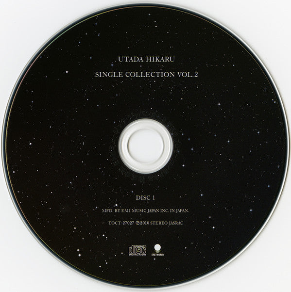 Utada Hikaru : Utada Hikaru Single Collection Vol. 2 (2xCD, Album, Comp, Promo)
