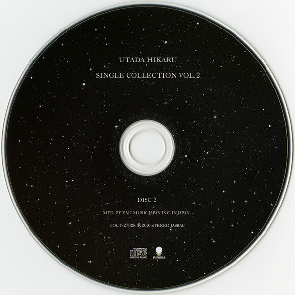 Utada Hikaru : Utada Hikaru Single Collection Vol. 2 (2xCD, Album, Comp, Promo)