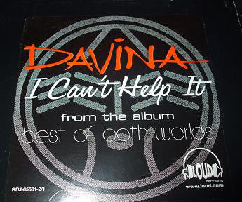 Davina : I Can't Help It (12", Promo)