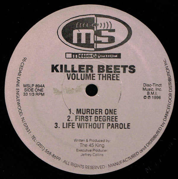 The 45 King : Killer Beets Volume Three (LP)