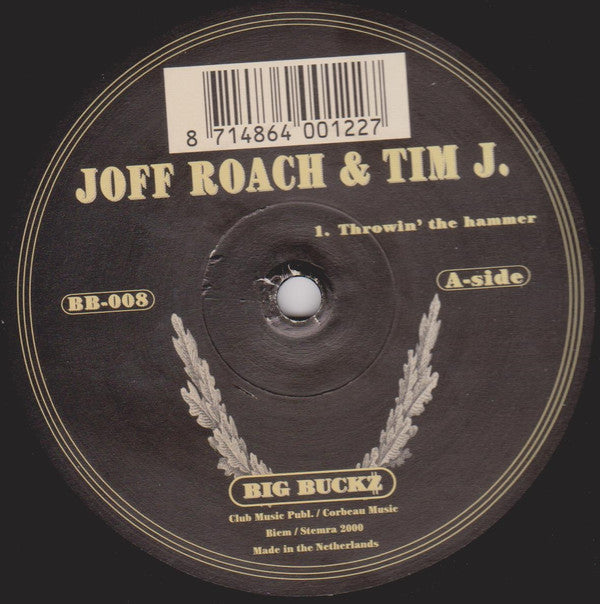 Joff Roach & Tim J : Throwin The Hammer (12")