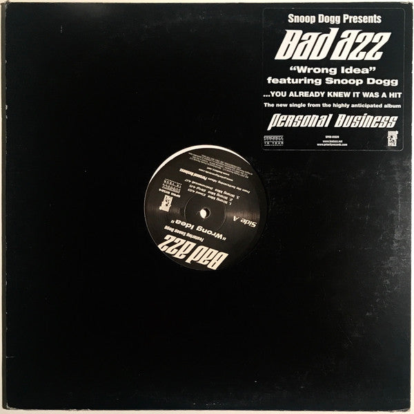 Bad Azz Featuring Snoop Dogg : Wrong Idea (12", Single, Promo)