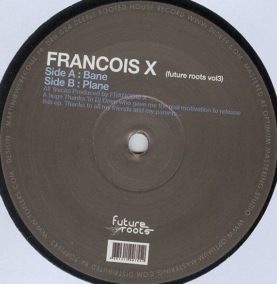 François X : Future Roots Vol3 (12")
