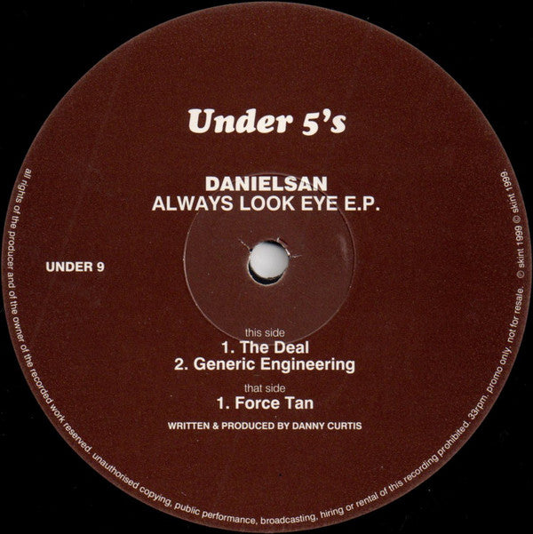 Danielsan : Always Look Eye E.P. (12", EP)