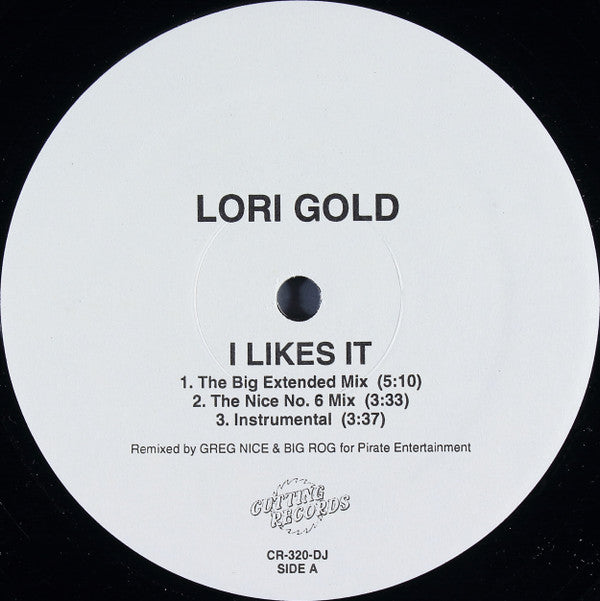 Lori Gold : I Likes It (12", Promo)