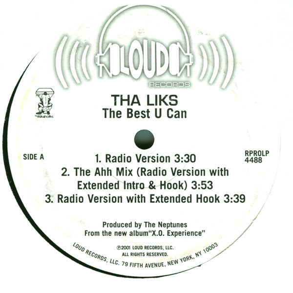 Tha Alkaholiks : The Best U Can (12", Single, Promo)