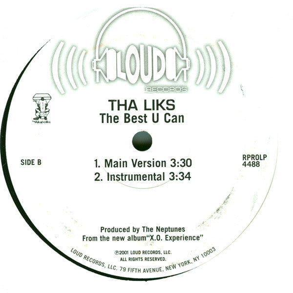 Tha Alkaholiks : The Best U Can (12", Single, Promo)
