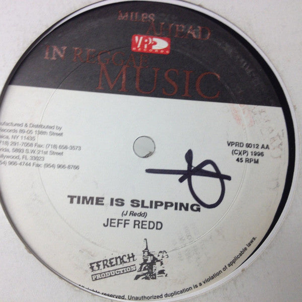 Robert Ffrench / Grand Puba & Jeff Redd : Cry No More / Time Is Slipping (12")