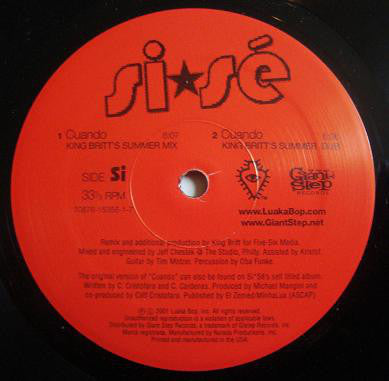 Si*Sé : Cuando (12")