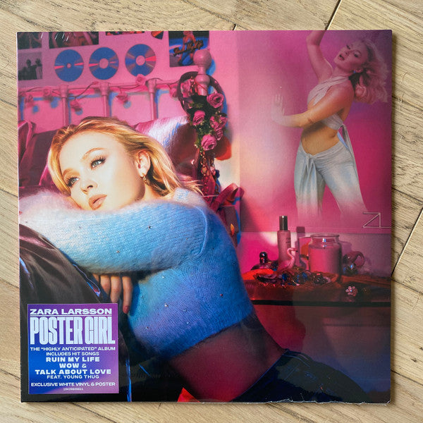 Zara Larsson : Poster Girl (LP, Album, S/Edition, Whi)