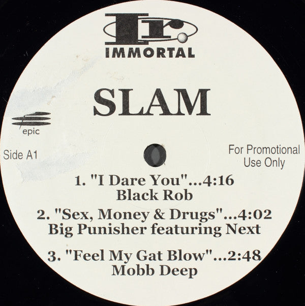 Various : Slam The Sampler (12", Promo, Smplr)