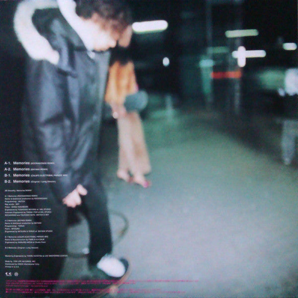 SR Smoothy : Memories "Remix" (12")