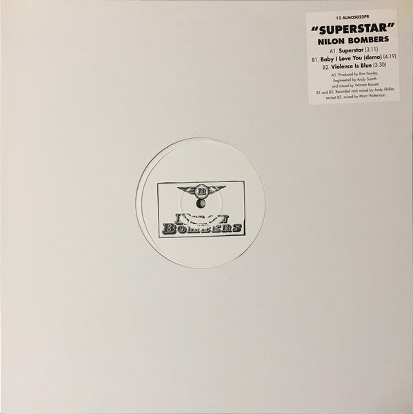 Nilon Bombers : Superstar (12", Promo, W/Lbl)