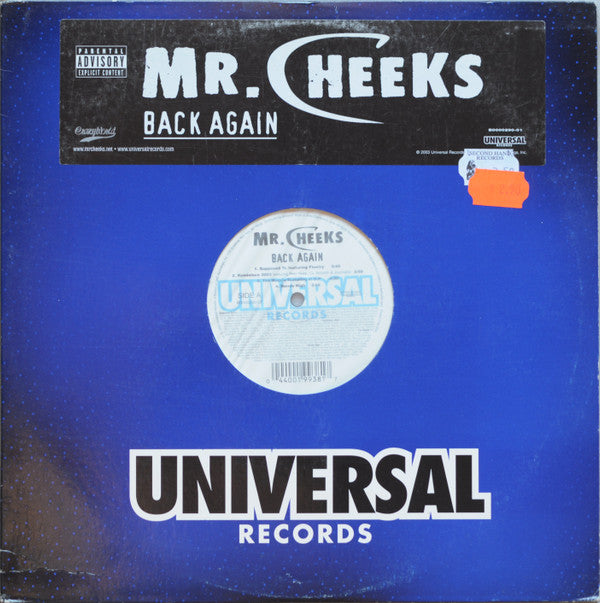 Mr. Cheeks : Back Again (LP, Album)