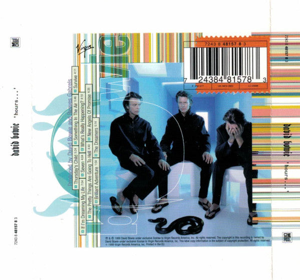 David Bowie : Hours... (MD, Album)