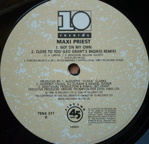 Maxi Priest : Peace Throughout The World (12")