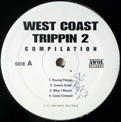 Various : West Coast Trippin 2 Compilation (12", Promo, Smplr)