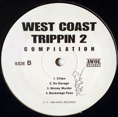 Various : West Coast Trippin 2 Compilation (12", Promo, Smplr)
