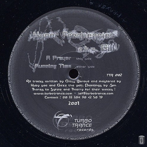 Hyper Frequencies : Running Time EP (12")