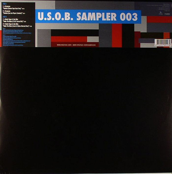 Various : U.S.O.B. Sampler 003 (12", Smplr)