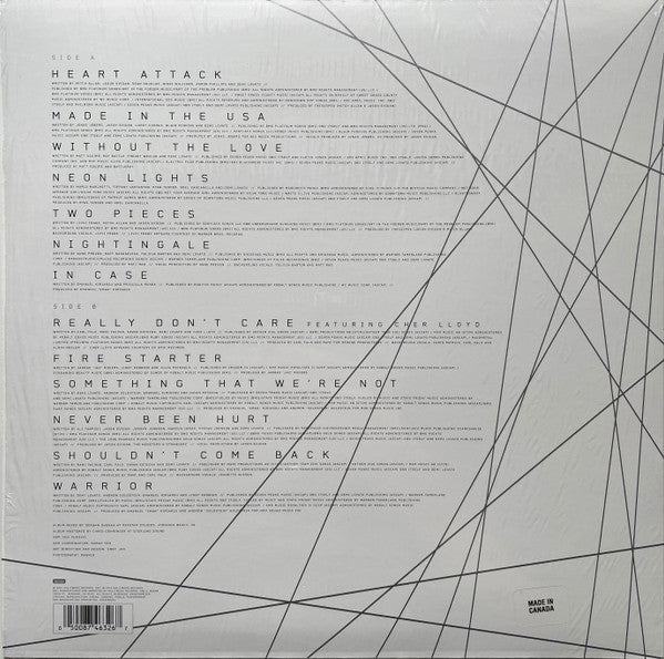 Demi Lovato : Demi (LP, Album, Ltd, Cle)