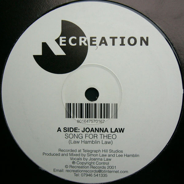 Joanna Law : Song For Theo / Warm Love (12")