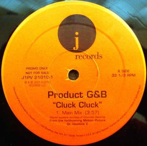 The Product G&B : Cluck Cluck (12", Promo)