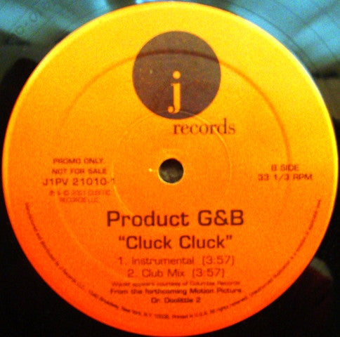 The Product G&B : Cluck Cluck (12", Promo)