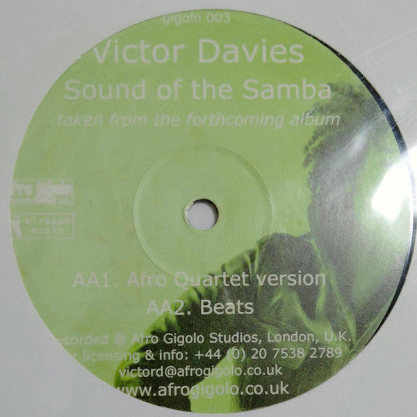 Victor Davies : Sound Of The Samba (12")
