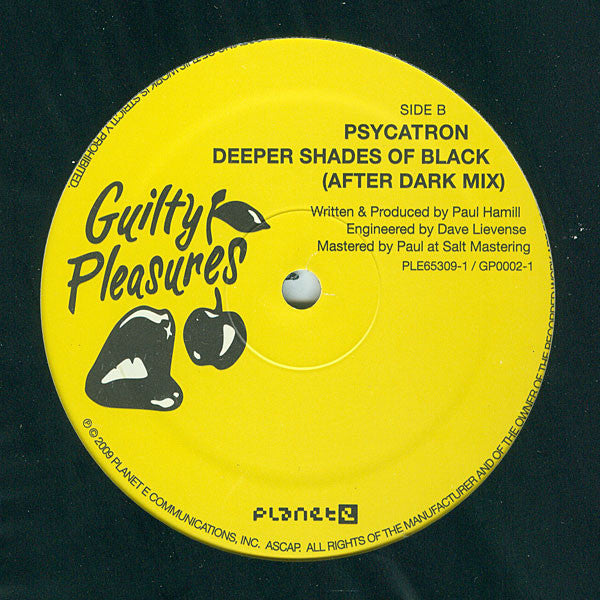 Psycatron : Deeper Shades Of Black (12")
