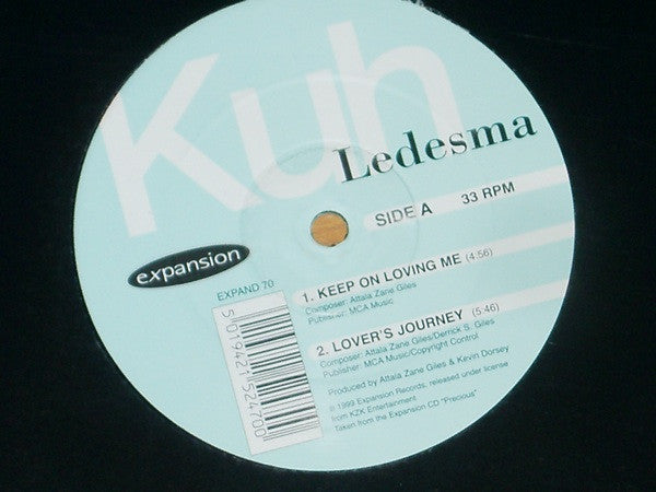 Kuh Ledesma : Keep On Loving Me (12", EP)