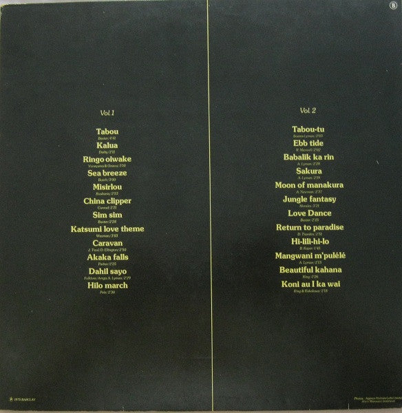 Arthur Lyman : Tabou / Les Sons Exotiques D'Arthur Lyman (2xLP, Comp, Gat)