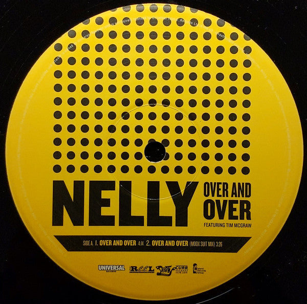 Nelly Featuring Tim McGraw : Over And Over (12", Single)