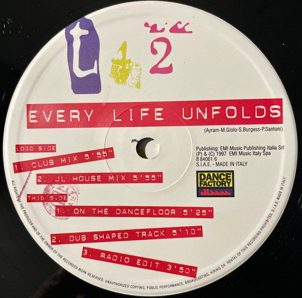 T42 (2) : Every Life Unfolds (12")