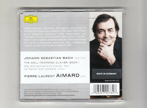 Pierre-Laurent Aimard, Johann Sebastian Bach : The Well-Tempered Clavier I (2xCD, Album)