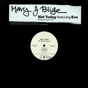 Mary J. Blige : Not Today (12", Promo)