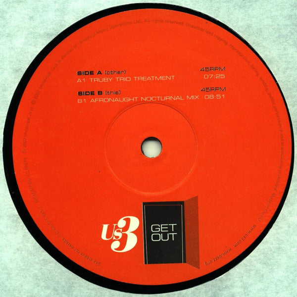 Us3 : Get Out (Remixes) (12")