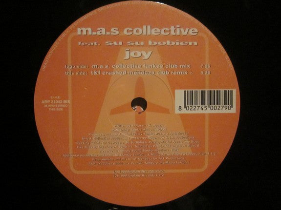 M.A.S. Collective : Joy (12")