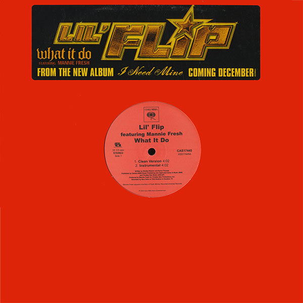 Lil' Flip : What It Do (12")