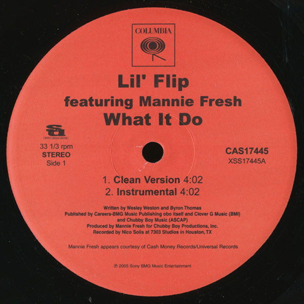 Lil' Flip : What It Do (12")