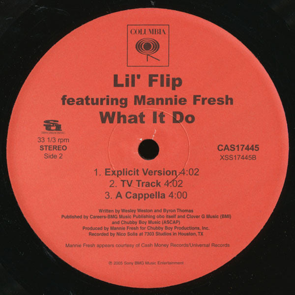Lil' Flip : What It Do (12")