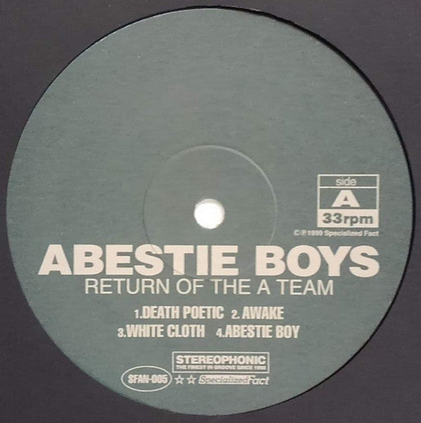 Abestie Boys : Return Of The A Team (LP, Album)