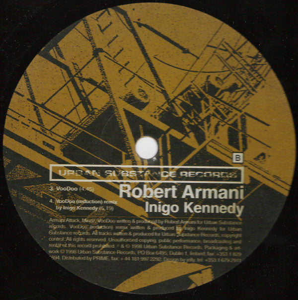 Robert Armani : Armani Attack (12")