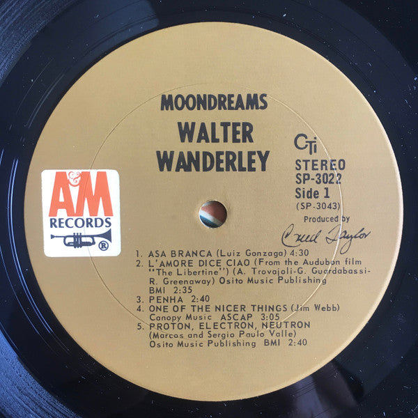 Walter Wanderley : Moondreams (LP, Album, Gat)