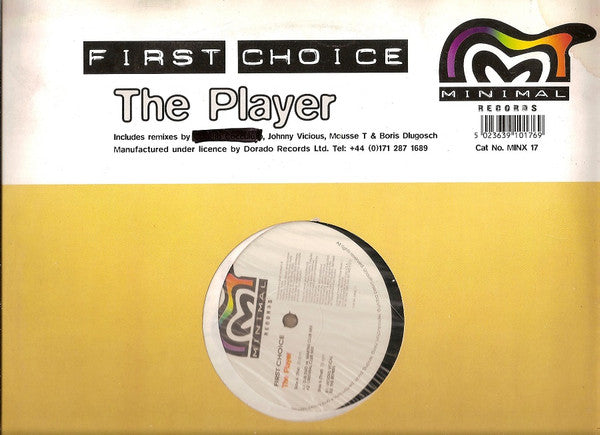 First Choice : The Player (Remixes) (12")
