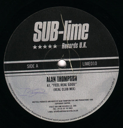 Alan Thompson : Feel Real Good (12")