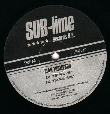 Alan Thompson : Feel Real Good (12")