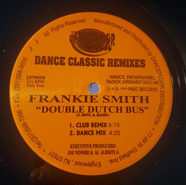 The Tokens / Frankie Smith : The Lion Sleeps Tonight / Double Dutch Bus (12")