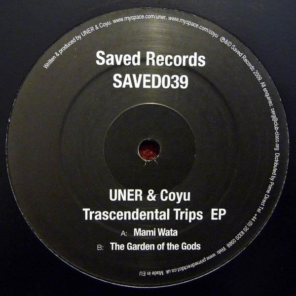Uner & Coyu : Trascendental Trips EP (12", EP)